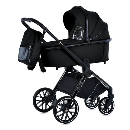 Універсальний візочок 2в1 El Camino PRESTIGE ME 1124-2 Black Чорний, фото 1