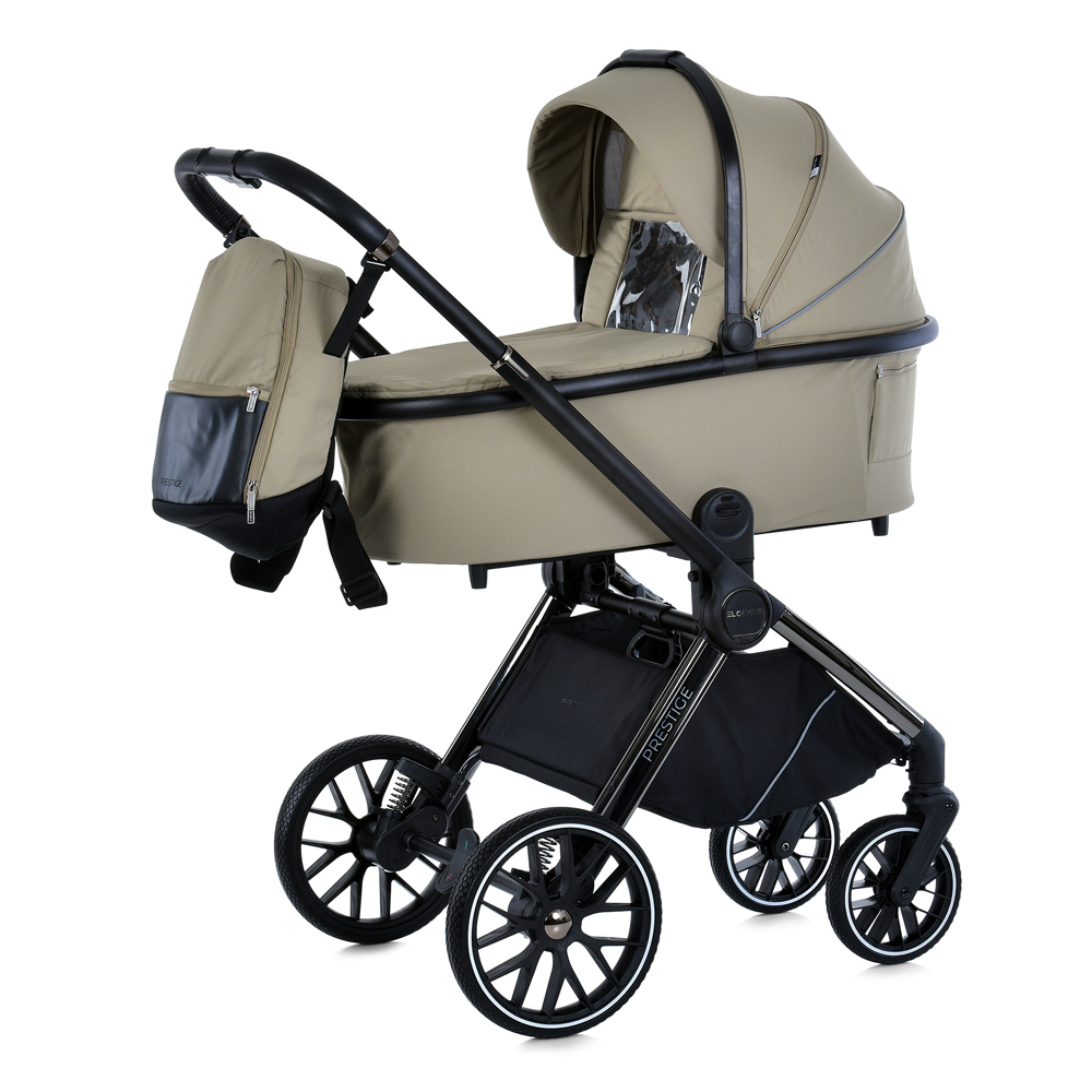 Універсальний візочок 2в1 El Camino PRESTIGE ME 1124-2 Calm Beige Бежевий