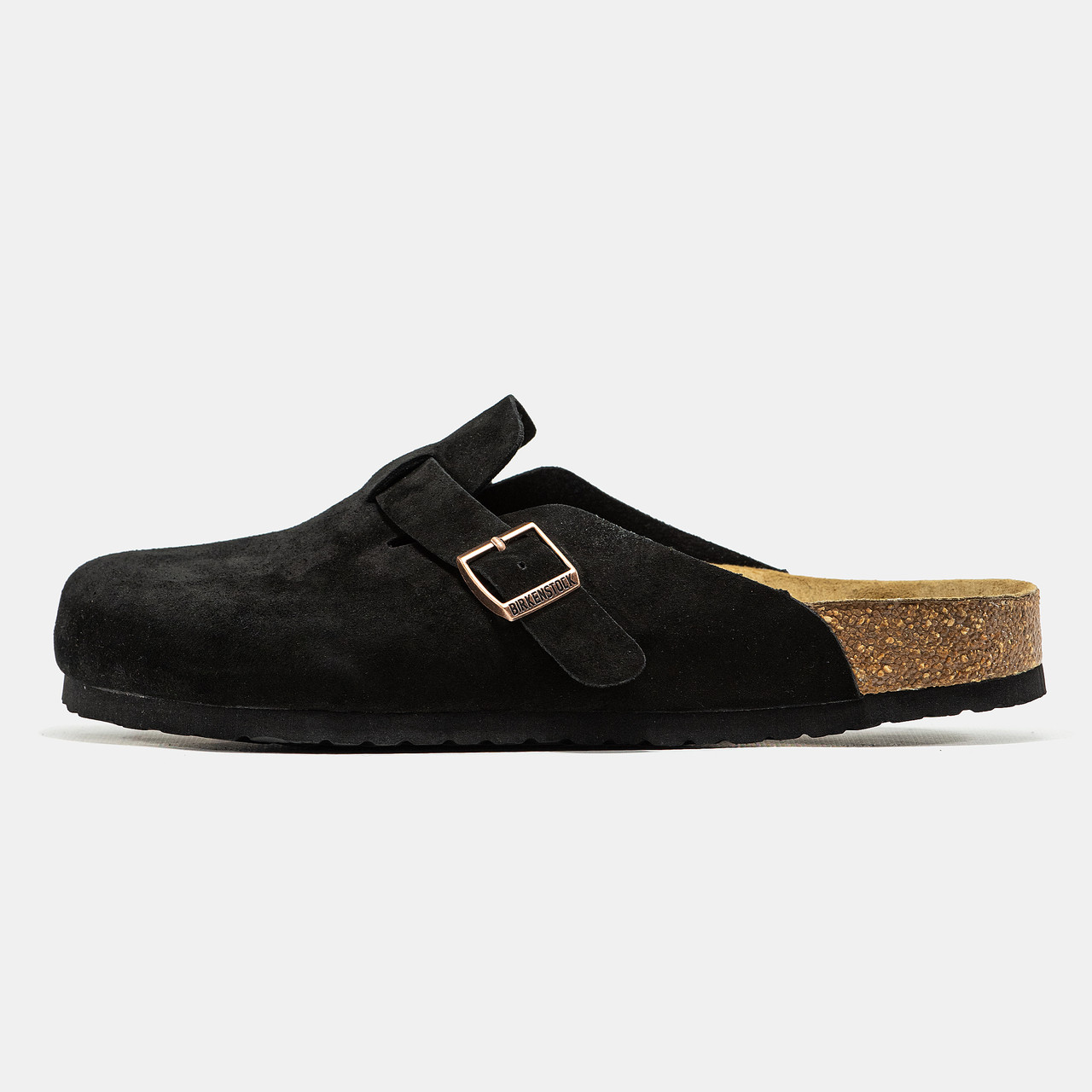 Чоловічі Шльопанці Birkenstock Boston Black / Біркеншток Бостон Чорні