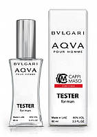 Чоловічий водяний парфум Bvlgari Aqva pour Homme - Tester 60ml