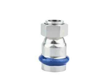 Перехідник з накидною гайкою ASG INOX 35х1 1/2"