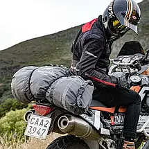 Намет надлегкий двомісний Naturehike Could Tourer Motercycle NH19ZP013, 40D, сірий, фото 3