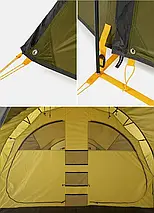 Намет надлегкий двомісний Naturehike Could Tourer Motercycle NH19ZP013, 40D, сірий, фото 4
