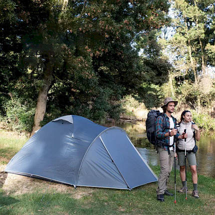 Намет чотиримісний Naturehike NH21ZP015, темно-зелений, фото 2
