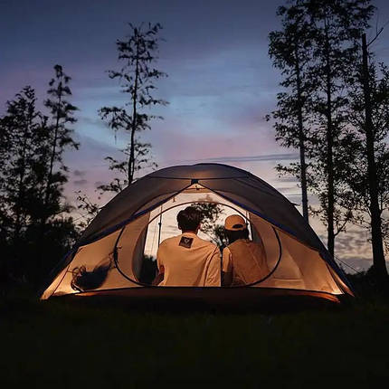 Намет тримісний Naturehike CNK2300ZP024, коричневий, фото 2