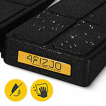 Клин-платформа 4FIZJO Slant Board 3 рівні для присідань і розтяжки Black (P-5905973400312), фото 5