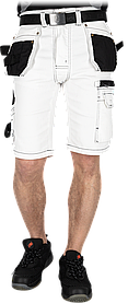 Шорти робочі REIS JEANS415-TS білі та чорні WB
