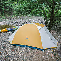Намет тримісний Naturehike CNK2300ZP024, жовтий, фото 3