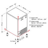 Льодогенератор Brema Group - NTF SL90A R290 Qube R, фото 4