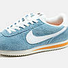 Жіночі Кросівки Nike Cortez Blue White Orange / Найк Кортез Блакитні з Білим та Помаранчевим, фото 8