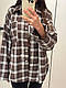 Сорочка жіноча в клітинку, фланель 42-48 (4) Сін1512-359 - фото 4 - id-p2567585703