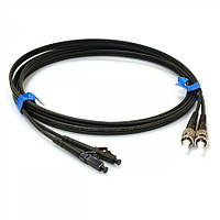 Оптичний патч-корд EServer ST/UPC-LC/UPC MM (G50-OM3), 2 м, duplex