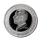 Інвестиційна монета срібло 1oz Неприручений Крокодил 2024 Токелау 5 доларів okeania untamed CHARLES III, фото 6