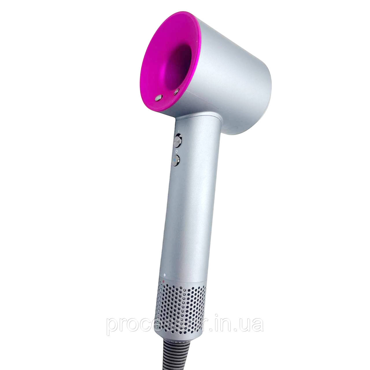 Фен для волосся Dyson Supersonic HD07 рожевий Професійне сушіння 1 насадка | Захист і блиск волосся