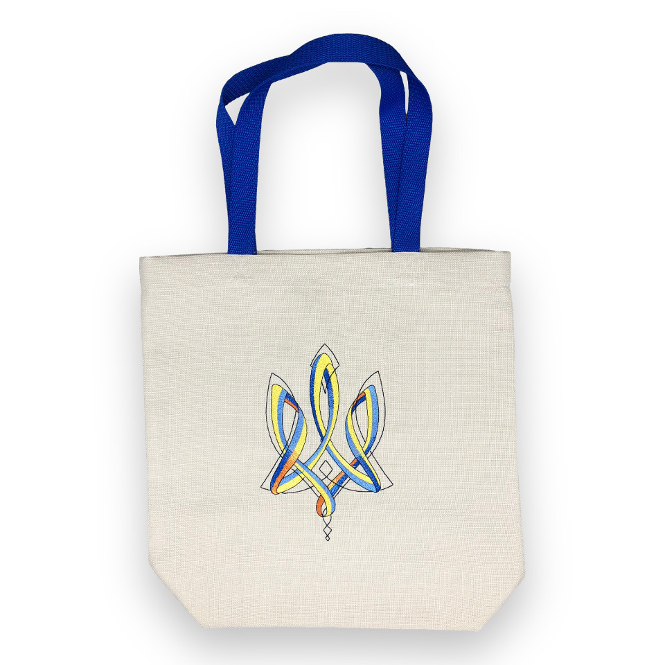 Сумка сувенірна з артТризубом, фото 1