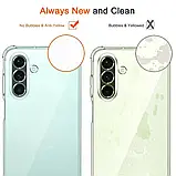 Протиударний прозорий чохол для Samsung Galaxy A26 5G (SM-A266), фото 5