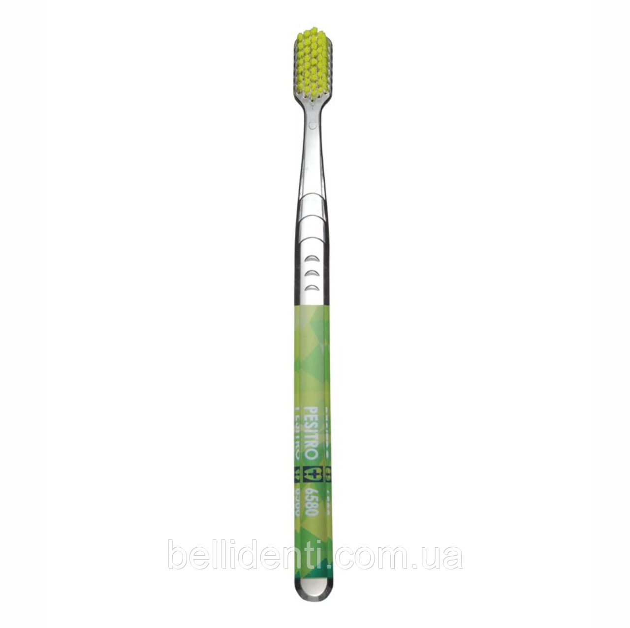 УЦІНКА Зубна щітка Pesitro Ultra Soft 6580 Crystal (салатова), 1 шт