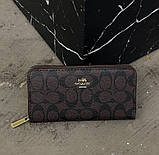 Брендовий жіночий гаманець на змійці Coach (1377-2), фото 2