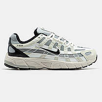 Чоловічі Кросівки Nike P-6000 Grey Beige Black / Найк П-6000 Сірі з Бежевим та Чорним, фото 3