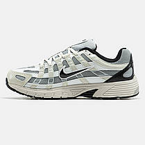 Чоловічі Кросівки Nike P-6000 Grey Beige Black / Найк П-6000 Сірі з Бежевим та Чорним, фото 4