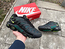 Чоловічі кросівки Nike Air Max Drift Black green чорні з зеленим, фото 4