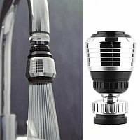 Поворотний на 360° водоощадний кран, аератор, змінний фільтр, змішана насадка, змішувач, барботер