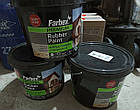 Фарба гумова універсальна Farbex Rubber Paint 12кг Червона RAL3020 матова акрилова еластична прогумована, фото 6