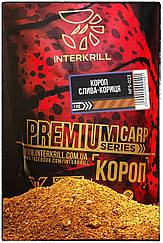 Прикормка Інтеркриль Premium Series КОРОП-Слива-Кориця 1 кг