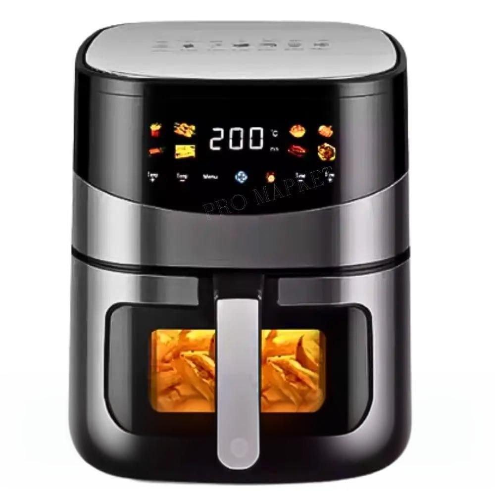 Багатофункціональний аерогриль Rainberg RB-2295 3800 Вт, об'єм 8.5 л, повітряна фритюрниця раінберг, мультипіч, фото 1