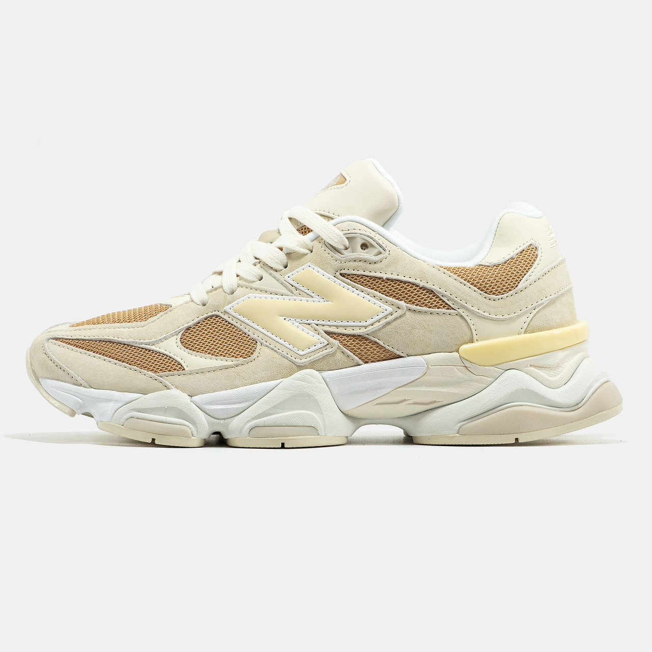 Жіночі Кросівки New Balance 9060 Beige Brown / Нью Беланс 9060 Бежеві з Коричневим