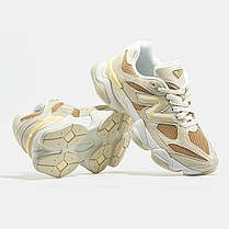 Жіночі Кросівки New Balance 9060 Beige Brown / Нью Беланс 9060 Бежеві з Коричневим, фото 6