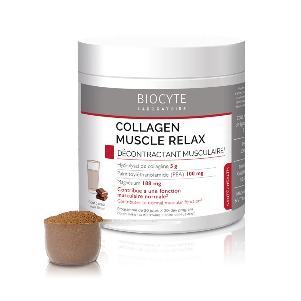 Biocyte COLLAGEN MUSCLE RELAX Комплексний склад на основі колагену для зменшення болю в м'язах