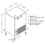 Льодогенератор Brema Group - NTF SL260A R290 Qube R, фото 4