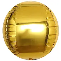 Фольгована кулька "Сфера золота" 10" (25 см), Китай