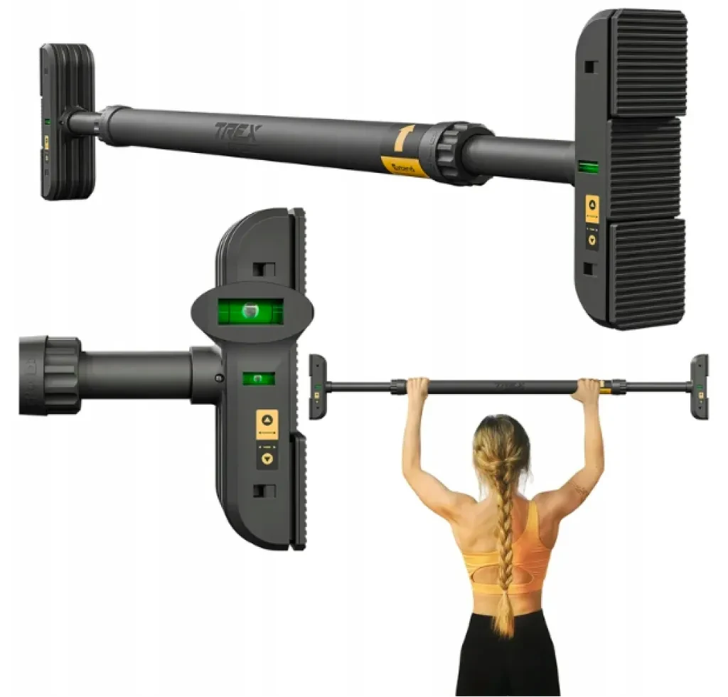 Турнік регульований Trex Sport TX-020PB 72-110см чорний, фото 1