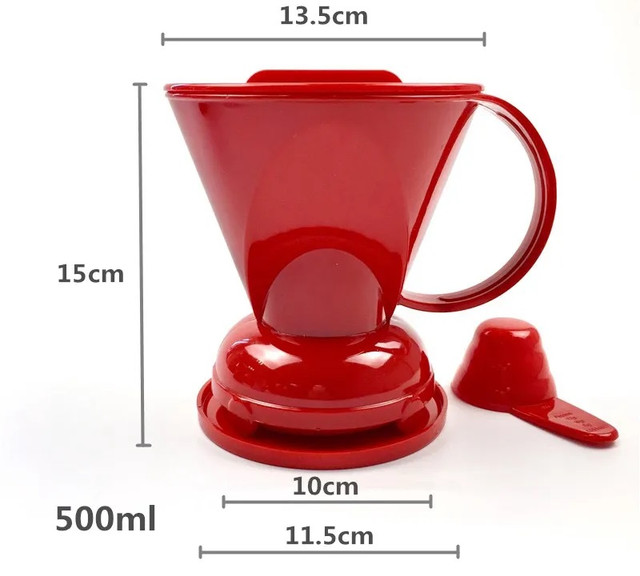 Пуровер Miler L'chaim Immersion Pourover Red