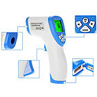 Безконтактний інфрачервоний термометр 0-100°C, DT-8806C / Цифровий градусник для вимірювання температури, фото 4