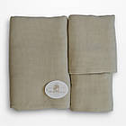 Подарунковий набір рушників Pupilla Bernini з кантом Туреччина колір темно-бежевий