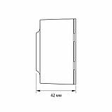 IP20 Розетка зовнішня одинарна біла VIDEX BINERA, фото 5