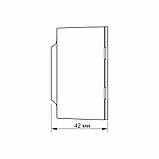 IP20 Розетка зовнішня подвійна біла VIDEX BINERA, фото 5