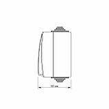 IP65 Вимикач зовнішній одноклавішний сірий VIDEX BINERA, фото 5