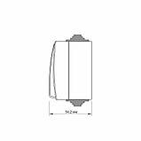 IP65 Вимикач зовнішній одноклавішний із підсвіткою сірий VIDEX BINERA, фото 5