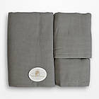 Подарунковий набір рушників Pupilla Bernini з кантом Туреччина колір темно-сірий