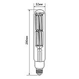 LED лампа VIDEX Filament T52F 50W E27 5000K, фото 3