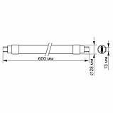 LED лампа VIDEX T8b  9W 0.6M 4100K матова, фото 4