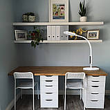 LED торшер білий VIDEX TF07W 14W 3000-5500K, фото 6