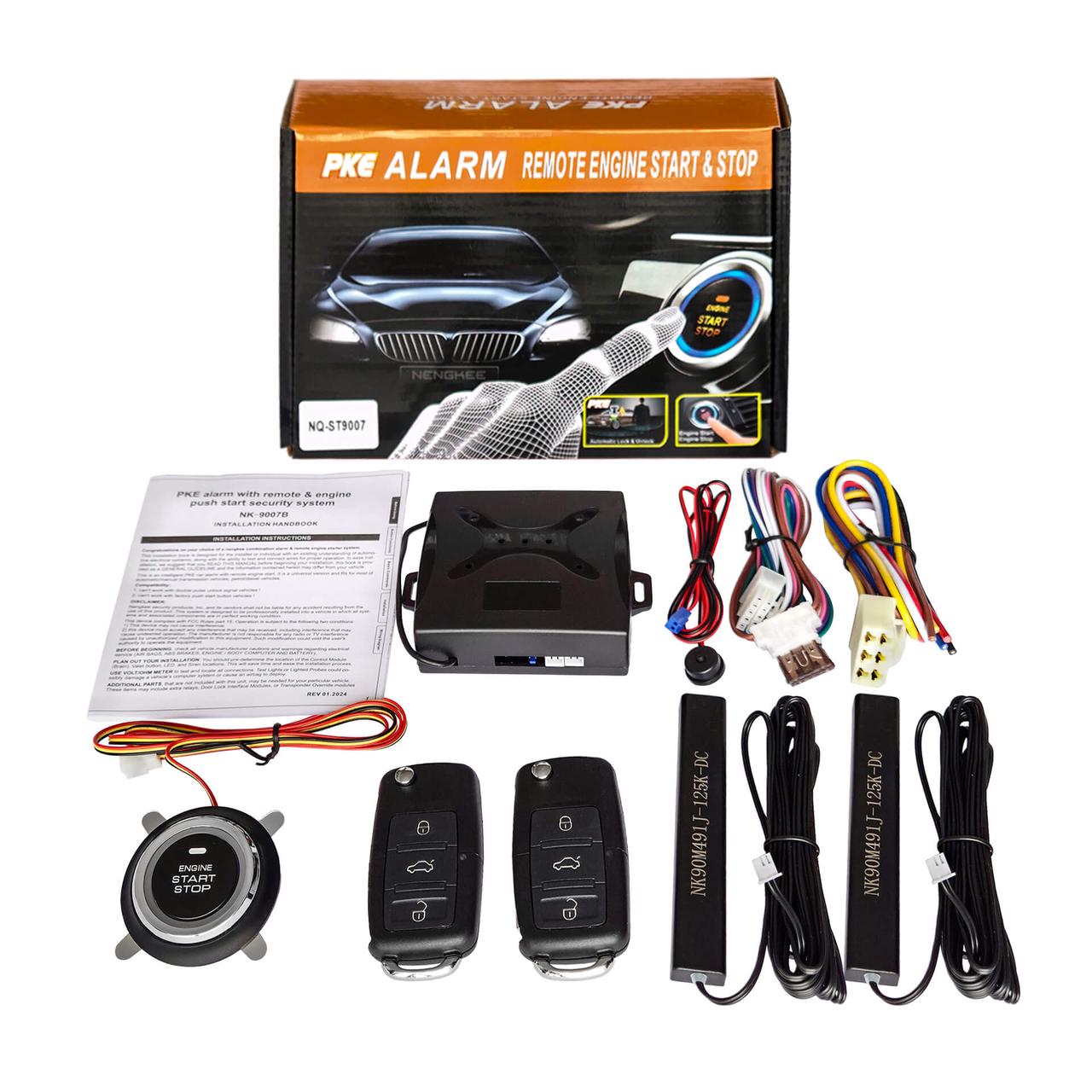 Автосигналізація START SYSTEM PKE 9007 із запуском двигуна та функцією PKE