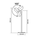 LED лампа настiльна з акумулятором VIDEX VLE-TF18W 3W 3000-5500K Біла, фото 10