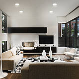 LED світильник безрамковий круглий VIDEX 24W 4100K, фото 3