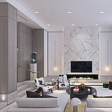 LED світильник Back вбудований круглий VIDEX 4W 5000K, фото 4